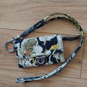 Vera Bradley lanyard ID wallet